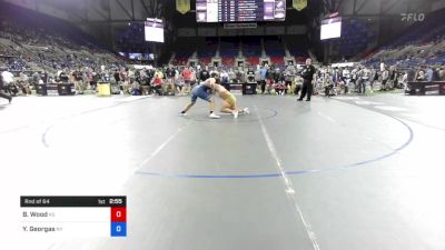 220 lbs Rnd Of 64 - Bronx Wood, Kansas vs Yiorgos Georgas, New York