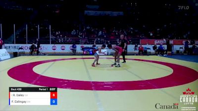 57kg Round 4 - Roshaun Daley, GTA WC vs Fred Calingay, Dinos WC