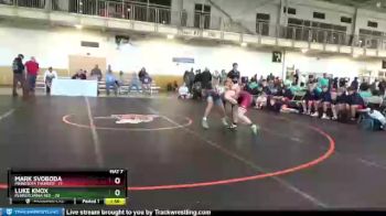 136 lbs 2nd Wrestleback (8 Team) - Mark Svoboda, Minnesota Thunder vs Luke Knox, Pennsylvania Red