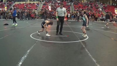 67 lbs Champ. Round 2 - Abel Rusk, South Central Punishers vs Levin Demel, El Dorado Wrestling Club