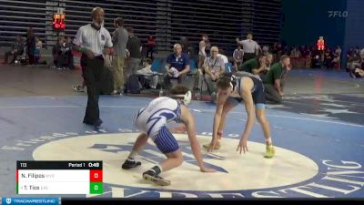 113 lbs Cons. Round 4 - Ty Tice, Eastside vs Nikos Filipos, Wyoming Seminary