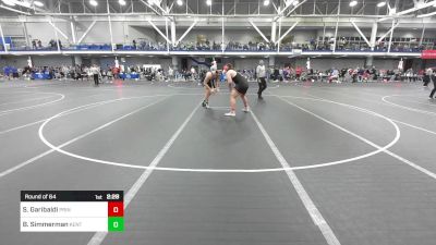 285 lbs Round Of 64 - Sebastian Garibaldi, Princeton U vs Brentan Simmerman, Kent State