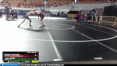 D1-144 lbs Cons. Round 1 - Woody Bayless, Brophy College Preparatory vs Josh Perez, Casteel HS