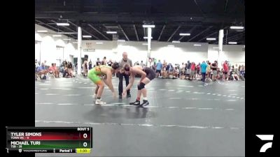 138 lbs Round 3 (4 Team) - Michael Turi, TSB vs Tyler Simons, Town WC