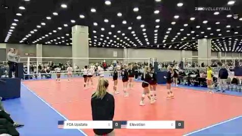 FCA Upstate vs Elevation - 2022 JVA World Challenge presented by Nike
