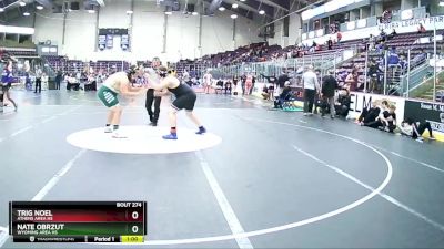 285 lbs Cons. Round 2 - Nate Obrzut, Wyoming Area Hs vs Trig Noel, Athens Area Hs