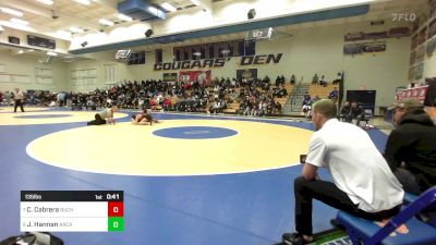 135 lbs Consi Of 8 #2 - Cisco Cabrera, Buchanan vs Joshua Hannan, Arcata