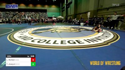 52 lbs Consi Of 16 #2 - Liam McNeil, Silver State Wrestling Academy vs Tyson Joaquin, NexGen Regional Training Center