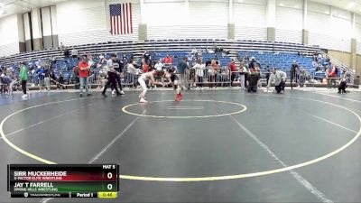 78 lbs Cons. Round 4 - Sirr Muckerheide, X-Factor Elite Wrestling vs Jay T Farrell, Spring Hills Wrestling