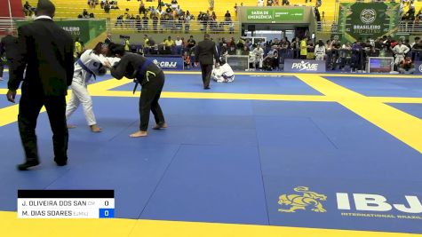 JÚLIA OLIVEIRA DOS SANTOS vs MARIANA DIAS SOARES 2024 Brasileiro Jiu-Jitsu IBJJF