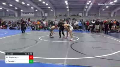 170 lbs Final - Matthew Singleton, GA vs Jonathan Conrad, FL