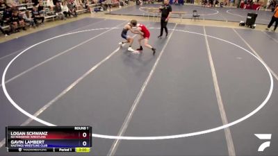 120 lbs Round 1 - Logan Schwanz, No Nonsense Wrestling vs Gavin Lambert, Hastings Wrestling Club