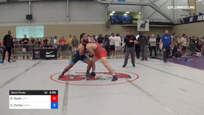 97 kg Semifinal - Roy Nash, NMU-OTS vs Chad Porter, Sunkist Kids Wrestling Club