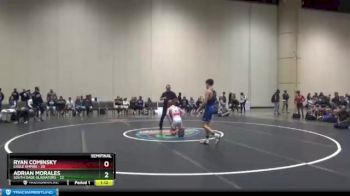 123 lbs Semis & 3rd Wb (16 Team) - Ryan Cominsky, Eagle Empire vs Adrian Morales, South Dade Gladiators