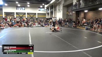 100 lbs Round 4 (6 Team) - Grace Romans, SOTM Pink vs Jade Brundige, Missouri Black