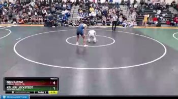152 lbs Round 1 (16 Team) - Keller Lockstedt, New Braunfels vs Nico Lopez, Cypress Ranch