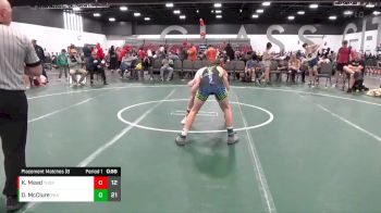 105 lbs Placement Matches (8 Team) - Kaleb Mead, Thorn Wrestling (MN) vs Drake McClure, PA Alliance