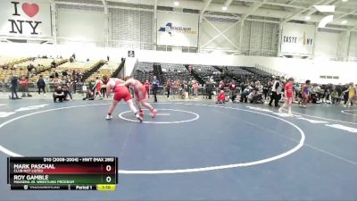 Semifinal - Mark Paschal, Club Not Listed vs Roy Gamble, Massena Jr. Wrestling Program