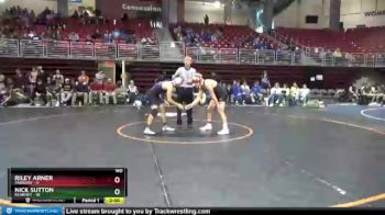 160 lbs Round 6 (8 Team) - Nick Sutton, Kearney vs Riley Arner, Fairbury