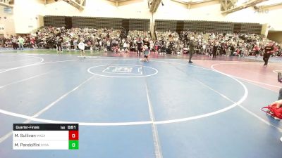 115-J lbs Quarterfinal - Matthew Sullivan, MacArthur vs Matteo Pandolfini, Stray Dawgs