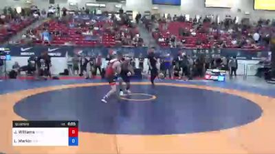 67 kg Quarters - Jessy Williams, Spartan Combat RTC / TMWC vs Lenny Merkin, Princeton Wrestling Club