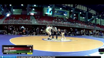 150 lbs Placement (16 Team) - Saben Herrera, Garden City HS vs Isaac Kelley, Hastings