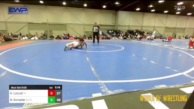 90 lbs Rr Rnd 3 - Karter Locust, Takedown Elite 9u vs Bronc Sumpter, Oklahoma Elite 9U