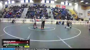 170 lbs Finals (8 Team) - Jabarri Summerline, Jesuit vs Brendon Abdon, Lake Gibson