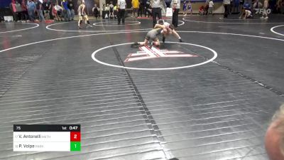 75 lbs Round Of 32 - Vincent Antonelli, Methacton vs Paul Volpe, Parkland