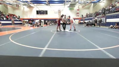 285 lbs Cons. Round 1 - Hunter McCullough, Pontiac vs Deshon Thomas, Kankakee