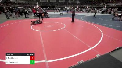 85 lbs Final - Isaac Trujillo, Pueblo County WC vs Silas Chavez, Ridge WC