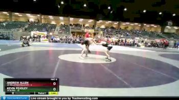 152 lbs Round 3 (4 Team) - Kevin Peasley, 3A Burns vs Andrew Allen, 3A Willamina/Falls City