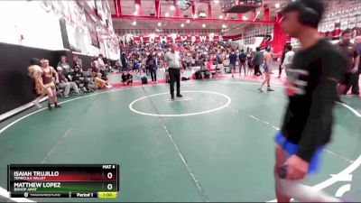 106 lbs Cons. Round 3 - Isaiah Trujillo, Temecula Valley vs Matthew Lopez, Bishop Amat