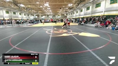 165 lbs Quarterfinal - Austin Kjergaard, AK vs Harry Hladun, Gunston Wrestling Club