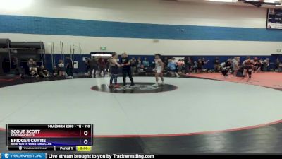 110 lbs Round 3 - Scout Scott, East Idaho Elite vs Bridger Curtis, Ririe Youth Wrestling Club