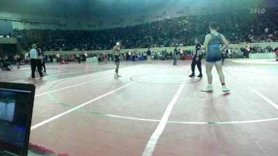 160 lbs Round Of 32 - Coleman Iker, El Reno vs Armando Newcomb, Jay Wrestling Club