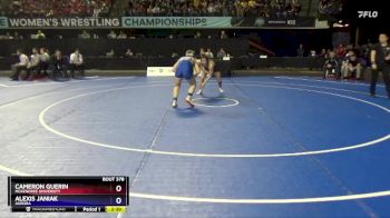 130 lbs Semifinal - Alexis Janiak, Aurora vs Cameron Guerin, McKendree University