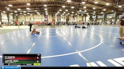 80 lbs Rd# 4- 2:00pm Friday Final Pool - Ty Martin, Iowa Black vs Carter Lirgg, Terps Xtreme