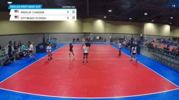 ProPlay 13 Maggie vs City Beach 13 Green - 2018 JVA West Coast Cup, 13's Copper M4