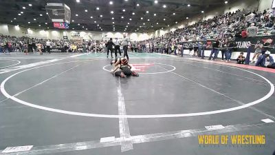 85 lbs Round Of 16 - Zayden Naranjo, LA FAMILIA NEW MEXICO vs Benjamin Fisher, Salina Wrestling Club