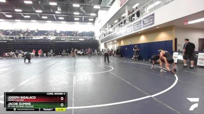 157 lbs Cons. Round 4 - Jacob Gumine, Mt San Antonio College vs Joseph Insalaco, Sierra College