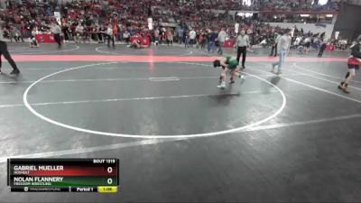 80 lbs Cons. Round 2 - Gabriel Mueller, Rosholt vs Nolan Flannery, Freedom Wrestling