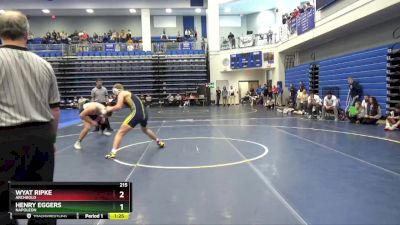 215 lbs Semifinal - Wyat Ripke, ARCHBOLD vs Henry Eggers, NAPOLEON