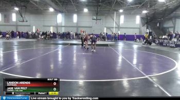 125 lbs Cons. Round 2 - Jase Van Pelt, Cornell College vs Landon Arends, Wartburg