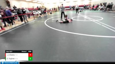 110 lbs Semifinal - Jaxon Clasby, Punisher Wrestling Company vs Carter Tughan, Mat Demon Wrestling Club