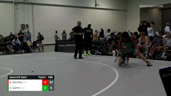 195 lbs Round 2 (6 Team) - Kingsley Menifee, Spartan RTC Elite/BOTE vs Cole Carter, Black Mambas