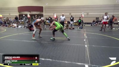 150 lbs Semifinal - Jericho Holmes, Unattached vs Ayden Tatum, Black Gold