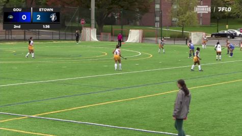Replay: Goucher vs Elizabethtown - FH | Oct 21 @ 1 PM