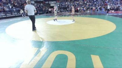 98 lbs Champ. Round 1 - Clayton Sullivan, Askeo International Mat Club vs Claire Condon, Eatonville Cruisers Wrestling