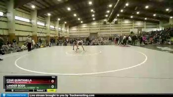 102 lbs Round 3 (4 Team) - Lander Bosh, Sanderson Wrestling Academy vs Czar Quintanilla, Washington Warriors